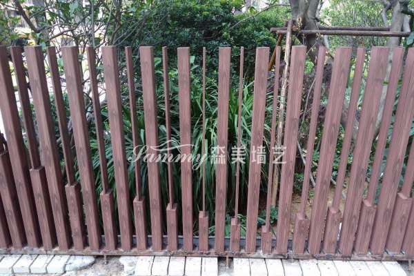 福建晉江市雙龍路龍湖御景嘉天下鋼構仿木紋漆
