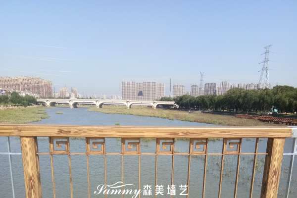 吉林長春南關(guān)區(qū)新星宇之洲鍍鋅護欄項目