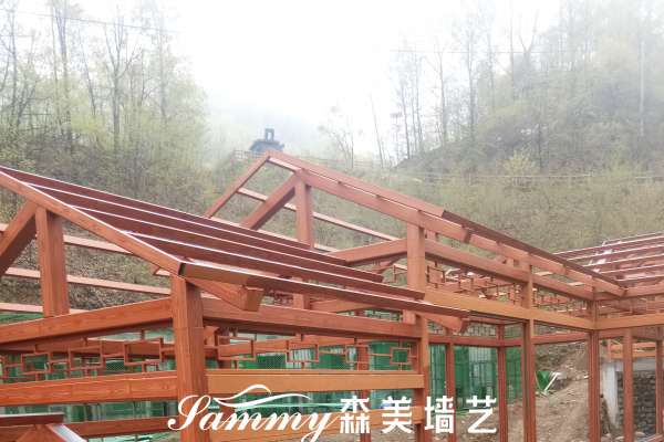 河南洛陽欒川縣譚頭鎮倉房村木紋漆項目
